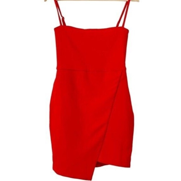 Nookie Billie Mini Dress. Red, size medium, like new. - Picture 3 of 4